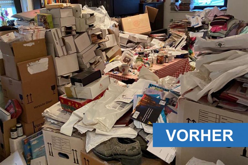 Der Ausmister Hausentrümpelung Wohnungsentrümpelung Großraum Koblenz - Vorher